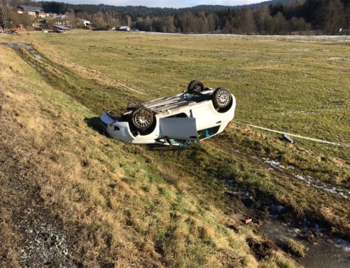 Verkehrsunfall B 12 Heldengut