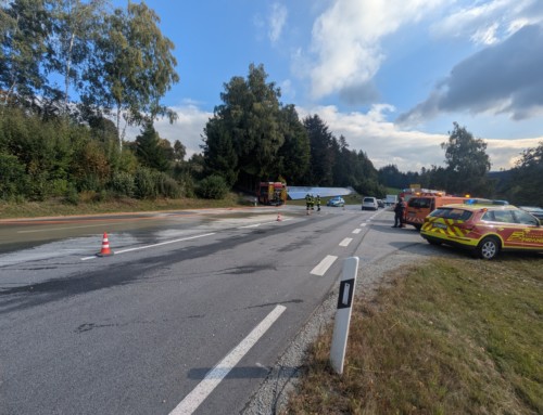 Fahrbahnreinigung – Beton auf B 12