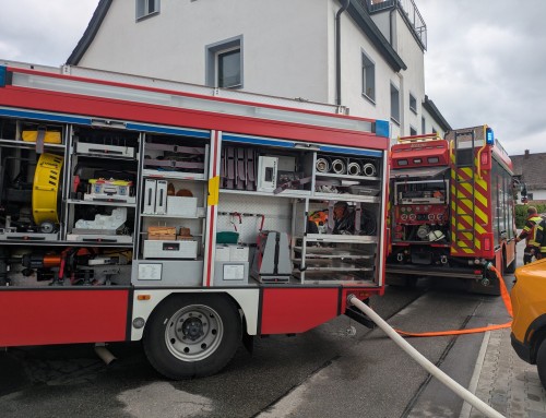 Brandnachschau und Rauchentwicklung Hammer