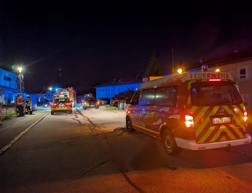 Brand Gartenzaun Böhmerwaldstraße