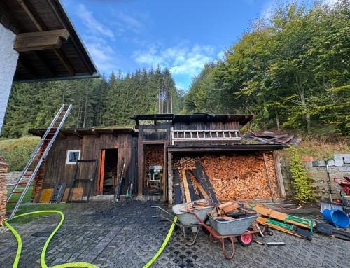 Brand landwirtschaftliches Anwesen Vorderfirmiansreut
